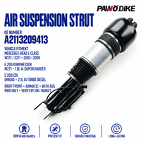 Amortisseur pneumatique avant droit professionnel OE A2113209413 pour W211 E200 – Pièce de rechange automobile