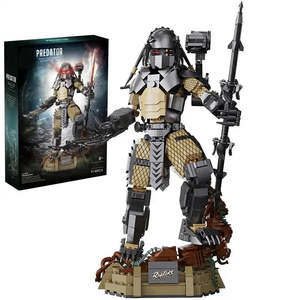 For Lego Moc Predator Alien <b>Block</b> <b>Set</b> 1:6 Scale Plastic <b>Building</b> Kit - Product Image 6