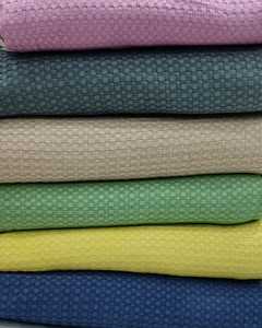 Offre Spéciale Top Qualité En Gros Gaufre Tissu Tissu Textile 100% Coton Tissu Matériel Multicolore Prix Usine - Product Image 2