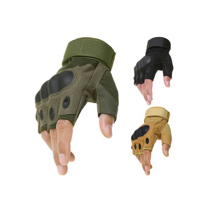 Guantes asequibles Protección de medio dedo Guantes de Tiro Táctico Nudillos duros Guantes de Tiro Táctico - Product Image 1