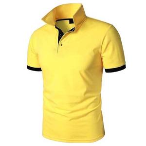 Polos personalizados de algodón de alta calidad de talla grande para hombre, venta al por mayor, ropa de hombre con logotipo bordado personalizado en blanco, polos - Product Image 2