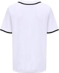 Maillot de baseball personnalisé pour hommes à six boutons avec logo nom et numéro Nouveau modèle sportif Vêtements de sport respirants Chemise de baseball - Product Image 2