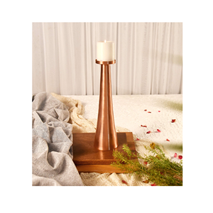 Copper Candle Holder Decorative <b>Tea</b> <b>Light</b> Home Decoration Candlestick Stand for <b>Christmas</b> with Sale Product Free Sample - Product Image 2