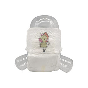 Couches imprimées jetables de bébé de tissu non tissé de haute qualité sans éruption cutanée super absorbante pour 16-18 livres - Product Image 2