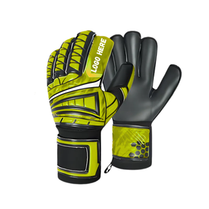 Gants de gardien de but toutes saisons en latex allemand super doux de qualité supérieure et pouce enveloppé pour des arrêts confortables pendant les matchs. - Product Image 2