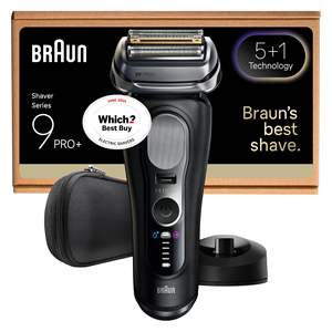 Afeitadora Eléctrica Recargable para Hombre con Cinco Cuchillas Finas, Afeitado en Seco y Húmedo, 60 Minutos de Autonomía, Base de Carga, IPX7, Color Negro - Product Image 1