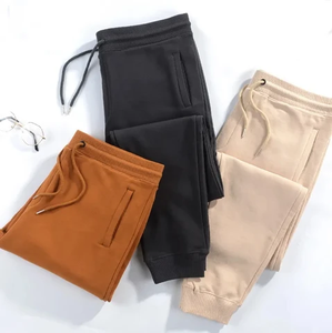 Haute Qualité Personnalisé Sérigraphie Polaire Joggers Hommes Jambes Larges Pantalon De Survêtement Baggy Empilé Pantalon De Survêtement Évasé Pour hommes - Product Image 5