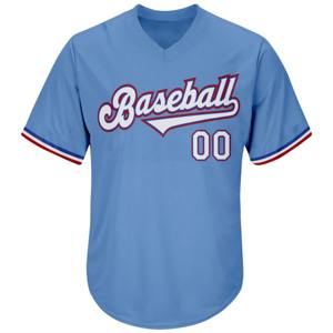 Chemises de baseball athlétiques en gros avec impression par sublimation, parfaites pour les équipes, les ligues et les passionnés de fitness - Product Image 4