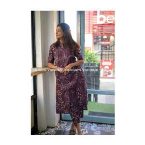 Lancement de nouveaux ensembles de vêtements décontractés modernes en tissu coton avec un magnifique travail imprimé jaipuri lourd, revers pour mariage/diwali - Product Image 6