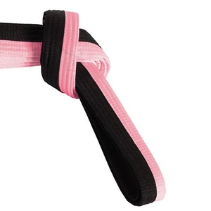 Ceintures de karaté d'arts martiaux 100% coton de haute qualité au prix de gros et ceintures de karaté personnalisées bon marché OEM nouveauté - Product Image 2