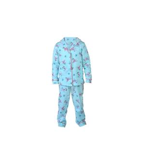 Pigiama da ragazza in cotone jeen Woolnat
