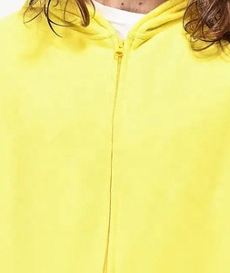 Wholesale Custom Full Face <b>Zip</b> <b>up</b> <b>Hoodie</b> <b>Black</b> Zipper Hoodies 100% Cotton Fleece Breathable Streetwear Hooded for Men - Product Image 5