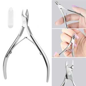 Ensemble de manucure professionnel en acier inoxydable avec outils de cuticule d'élimination de la peau morte pour les soins des doigts et du bébé - Product Image 6