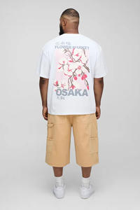 Camiseta Básica de Hombre con Estampado Digital, Hombros Caídos, Corte Holgado 2025, Dobladillo Curvo, Personalizada, Alta Calidad, 100% Algodón Ecológico - Product Image 2