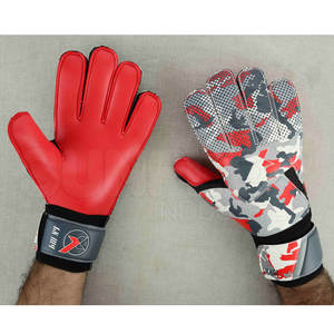 Gants de gardien de but professionnels de haute qualité, respirants, en cuir et latex, antidérapants, légers, avec poignées, unisexes - Product Image 6