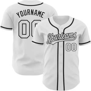 Camiseta de béisbol abotonada sublimación personalizada camiseta de softball aparejos sarga nombre Número bordado equipo EE. UU. Malla de secado rápido - Product Image 5