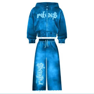 Plain Color Women Tracksuit Streetwear New Arrival Women Track <b>Suit</b> for Adult Custom Casual Cotton Women Sweat <b>Suit</b> Ladies - Product Image 1