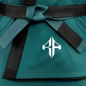 100% Material de algodón de ATLANTIC Jiujitsu Uniformes Impresión personalizada Manga larga de alta calidad para unisex - Product Image 5