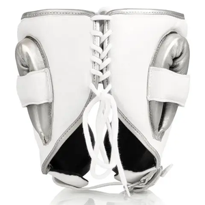 Protecteur de tête en cuir PU de haute qualité Kickboxing équipement d'entraînement casque tête Gear garde protecteur boxe Mma tête garde - Product Image 3