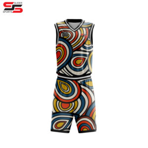 OEM Design Good Quality Custom Basketball Uniform <b>Kits</b> Breathable Fabric Sublimated Two Piece Basketball Uniform - Product Image 5