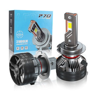 Bombillas LED para Faros Delanteros de Coche P7Q de Alta Potencia, 200 W, 31000 LM, H11, H4, H7, 9005, 9006, para Accesorios de Automóviles con Canbus - Product Image 1
