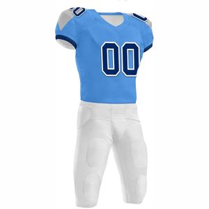 Maillot de football américain sur mesure, couleur unie, séchage rapide, respirant, manches courtes, évacuation de l'humidité - Product Image 3