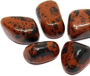 Prix bon marché sur Soha Agate acajou naturel obsidienne cristal Tumble pierres cristal de guérison pour l'énergie et l'équilibre en vente - Product Image 5