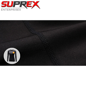 Camiseta Deportiva de Manga Larga para Mujer, Sin Costuras, Compresión, Cierre de Botones, Material de Poliéster/Nailon, Secado Rápido, para Gimnasio y Entrenamiento - Product Image 2