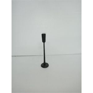 Wholesale Retro Forged Iron Candle Holder <b>Tall</b> Black Taper <b>Candlestick</b> Stand Durable Metal Pillar Base for Hotel and Restaurant - Product Image 4