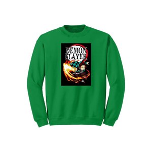 Collection Anime 100% Sweat-shirt en coton avec imprimé poitrine Design et couleur personnalisables pour Winter-280gsm + - Product Image 1