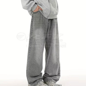 Classic <b>Men</b> Baggy <b>Jeans</b> With Relaxed Wide Leg Cut And Strong Material Suitable For Daily Wear And Travel Baggy <b>Jeans</b> - Product Image 3