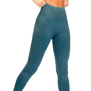 Leggings Deportivos de Cintura Alta Personalizados al por Mayor para Mujer, Leggings de Yoga de Poliéster Suave para Gimnasio y Fitness con Bolsillo 2026 - Product Image 2