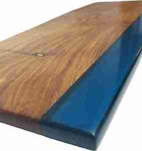 Nouveau design Planche à fromage/planche à découper en bois d'acacia et en résine Produits en bambou pour cuisine et restaurant fabriqués par Indian Factory - Product Image 5