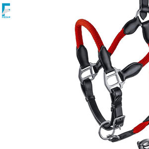 Licol de haute qualité en cuir épaissi de style selle western pour l'équitation, couleurs personnalisées, tailles personnalisables - Product Image 5