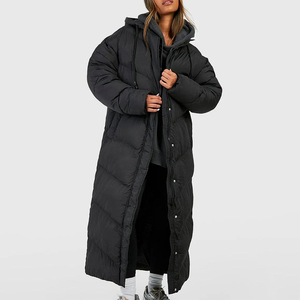 Chaqueta Acolchada de Diseño Clásico para Mujer, Transpirable, Personalizable, de Color Sólido, con Tela Moderna - Product Image 1