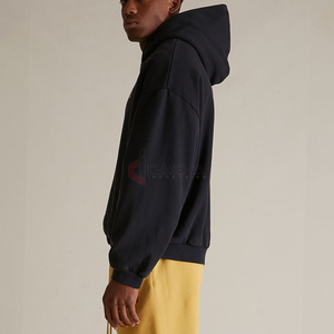 Sudadera con capucha de gran tamaño 100% algodón elegante moda pulóver alta calidad fabricante logotipo personalizado sudaderas con capucha - Product Image 4