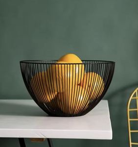 Cuenco para servir frutas de Metal de aluminio de Venta caliente para Decoración Cocina casera en diseño único de lujo - Product Image 4