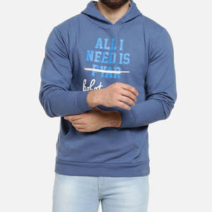 Sudadera con Capucha para Hombre, Estilo Urbano, Algodón y Felpa, Corte Holgado, Manga Larga, Suave, Cálida, Ligera, Informal, para Uso Diario, Moderna, OEM, ODM - Product Image 1