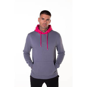 Sweat-shirt unisexe de luxe à coupe classique, 100% coton mélangé, poids lourd, épaules tombantes, hiver, haute qualité, uni, teint en plaid - Product Image 4