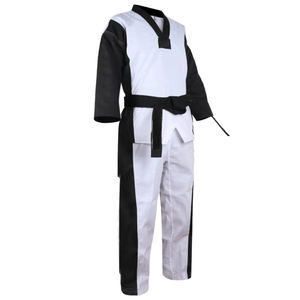 Precio bajo Taekwondo Sparring Gi Stretch Kimono Uniforme para sesiones de entrenamiento y Jiu Jitsu Extended Sparring - Product Image 2