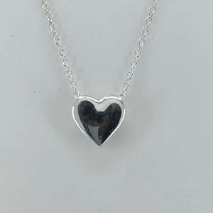 Collar de Plata de Ley 925 Hecho a Mano para Mujer, Colgante en Forma de Corazón, 16-24 Pulgadas - Product Image 4