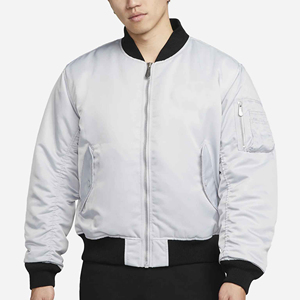 Chaquetas Bomber de Béisbol Bordadas en Poliéster de Alta Calidad, Chaquetas de Satén de la Mejor Calidad para Hombre y Mujer, Precio Económico al por Mayor - Product Image 4