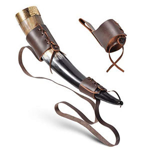 Corne à boire viking la plus vendue-fabriquée à la main et polie en Inde pour les reconstitutions historiques et les événements médiévaux - Product Image 2
