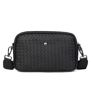 High Quality PU Waterproof Polyester Lining Summer Fashion Zipper Chest <b>Bag</b> <b>Messenger</b> Designer Unisex Shoulder Crossbody <b>Bag</b> - Product Image 2