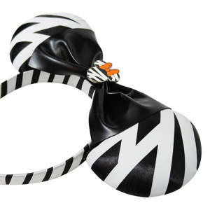 ORDE DE FÁBRICA Orejas de Minnie con Licencia - Diadema de Disfraz Colorida para Niños - Accesorio para el Cabello de Halloween con Lazo para Parque Temático y Vacaciones - Product Image 1
