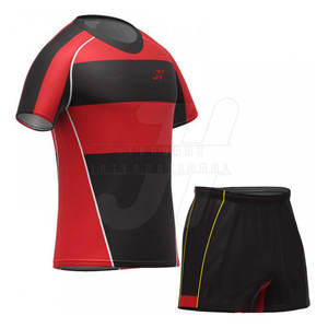 Ensemble d'uniformes de rugby de haute qualité Dernière conception Respirant et fait sur mesure en gros - Product Image 2