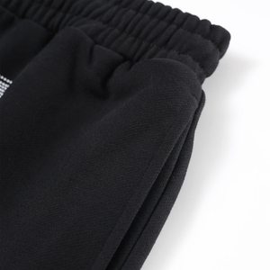 Short de survêtement confortable pour hommes avec poche à la taille élastique Short en coton décontracté avec logo personnalisé tailles Jogger Rhinestone couleur unie - Product Image 6