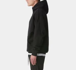 Sweats à capuche pour hommes poids lourd avec logo personnalisé en gros sweat à capuche imprimé 100% coton surdimensionné - Product Image 4