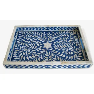 Latest designer food and tea coffee serving trays home hotel and restaurant supplies in attractive price food salver