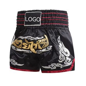 High Quality Custom Logo Men's Summer MMA Thai Shorts Breathable Mesh Casual Sportswear for Gym Workouts and Martial Arts - Product Image 6
